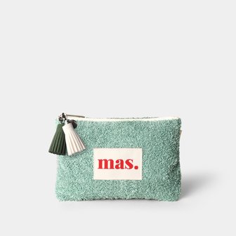 마스마룰즈 Basic pouch _ 러프 테리 민트