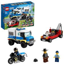  레고 LEGO 시티 도로보 호송차 60276 장난감 블록 선물 경찰 경사 탈 것