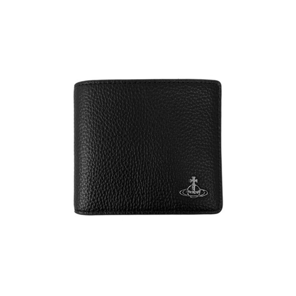 26SS ORB 로고 반지갑 블랙 5115002PM S000D N403