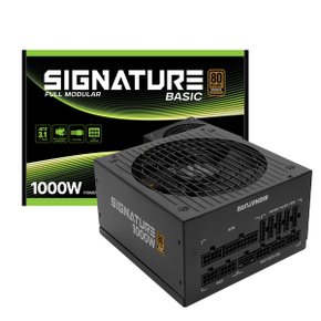 AONE 시그니처 1000W 80PLUS BRONZE 풀모듈러 베이직 ATX 3.1