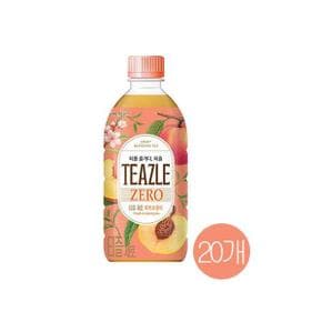 티즐 제로 피치우롱티 500ml 20개