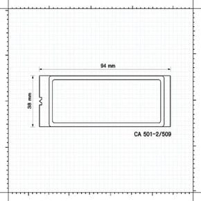 수납함 칸막이 CA501-2용(CA509공용)