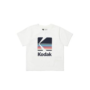 [공식]레인보우 소로나 반팔티셔츠 키즈 WHITE