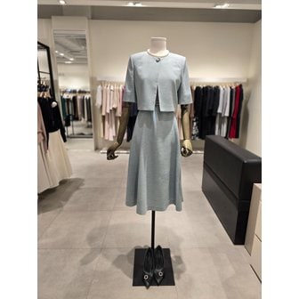 지고트 [파주점] 스퀘어 플레어 원피스 + 자켓 세트 JS4B0OP234