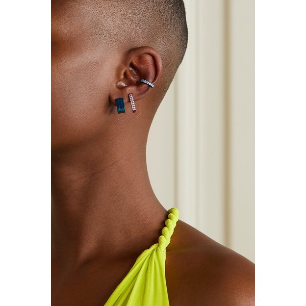 이이알에이 18k 화이트 골드 다이아몬드 이어커프 32027475400221784