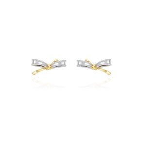 Flow bow earring