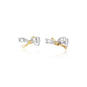 Flow bow earring