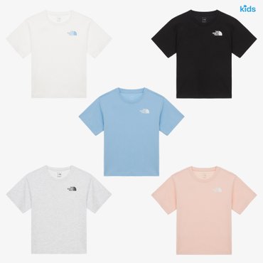 노스페이스키즈 NT7UR02 키즈 고-투 반팔 라운드 티 KS GO-TO S/S R/TEE