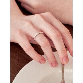 forever heart cubic ring