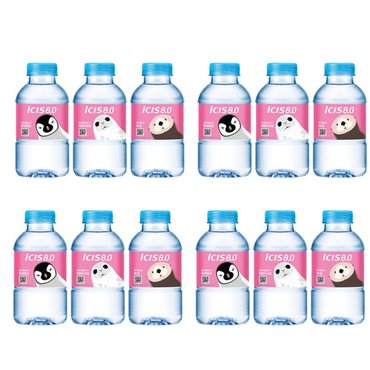  롯데칠성 아이시스 8.0 생수 무라벨 유라벨 200ml x 120개