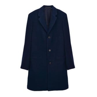 띠어리 STEINWAY WOOL CASHMERE COAT ECLIPSE