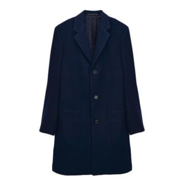 띠어리 STEINWAY WOOL CASHMERE COAT ECLIPSE