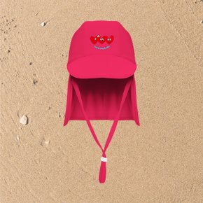 하트프렌즈 플랩캡 핫핑크