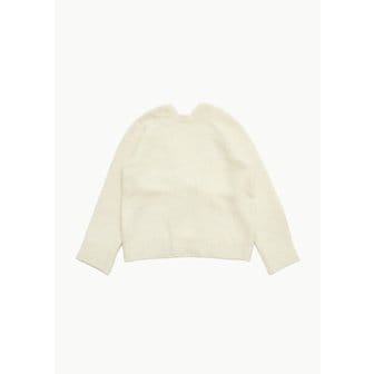 샵아모멘토 세실리에반센 24PF CECILIE BAHNSEN ODALIS JUMPER IN WHITE