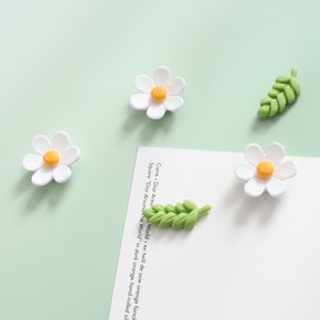 꽃향기가득 5P set 냉장고자석 작지만 강력한 마그넷 귀여운 메모홀더 자석