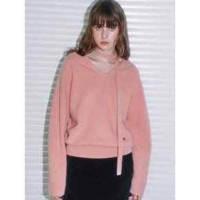 Charlotte v-neck knit (Pink)