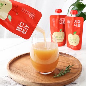 [시골이야기푸드] 사과다움 씨없는 사과즙 (120ml*20팩)