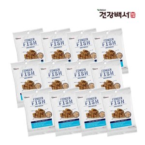 ViPET 건강백서 강아지간식 핑거피쉬 100G 12개