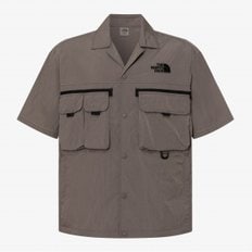 [노스페이스 공식] NH8SR01L 화이트라벨 쉘던 반팔 샤켓_BEIGE BROWN