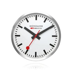 [MONDAINE 몬데인] A995.CLOCK.16SBB 벽시계 40cm