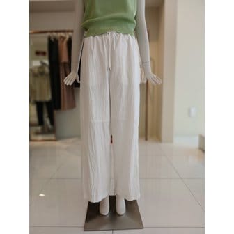 CC콜렉트 [여주점] 씨씨콜렉트 밴딩와이드팬츠E252msa133