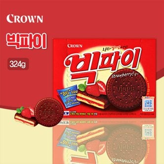 크라운 빅파이 딸기(324g)