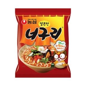 농심 너구리 얼큰 봉지면 120g x 5개입 초대박