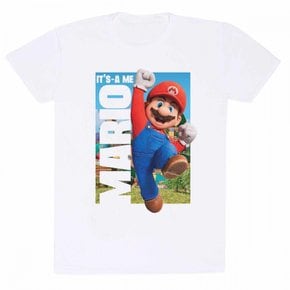 영국직구 슈퍼마리오 슈퍼 마리오 브라더스 남녀공용 It`s A Me Mario 티셔츠