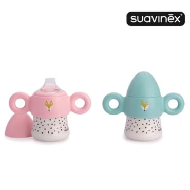 압소바 (신세계본점 단독) 스와비넥스 헬로폭스 스파우트 150ML(핑크,민트)EVA348010