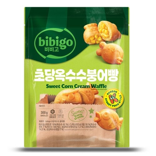 CJ 비비고 초당옥수수 붕어빵 300g