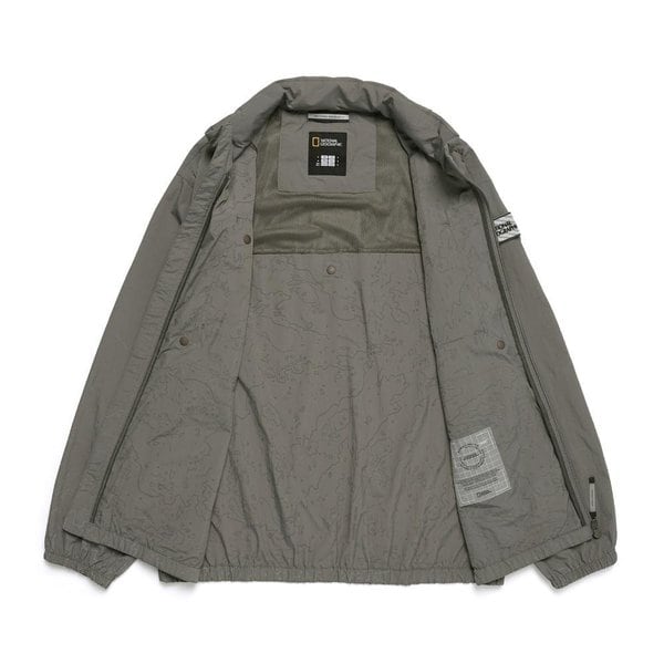 [여주점] N252UJP120 NRN 올오버프린트 셋업 바람막이 KHAKI GREEN