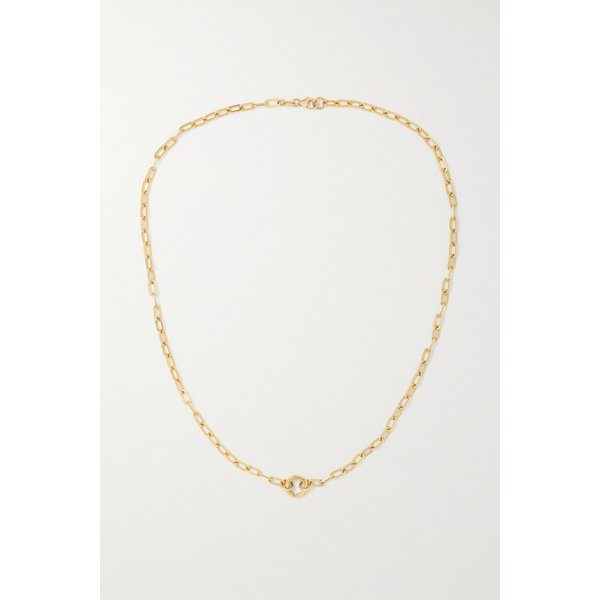 Refined Open Clip 18-karat Gold Necklace 골드