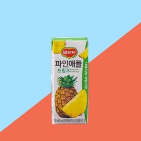 델몬트 기타과즙음료 파인애플 드링크(190ml24팩) 4560ml