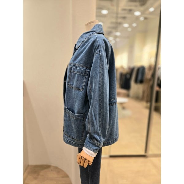[부산점] 뒤스트링 데님 자켓(PQ3DJ881)