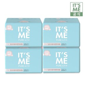 [IT`S ME] 잇츠미 퓨어앤핏 순면감촉 대형 10P x 4팩