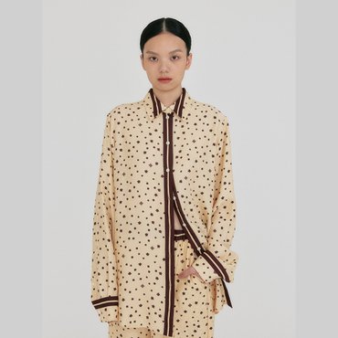 EENK ZIAN Contrast Shirts - Beige