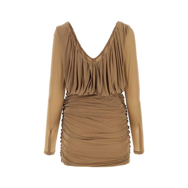 ワンピース Saint Laurent DRESS (729749Y5G98 2509) 생로랑 SAINT LAURENT DRESSES Womens Dress 729749Y5G98 2509