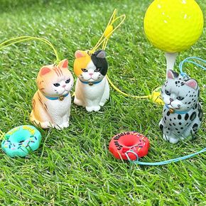 심통난고양이 도넛링 골프티걸이 골프티꽂이[35102248]