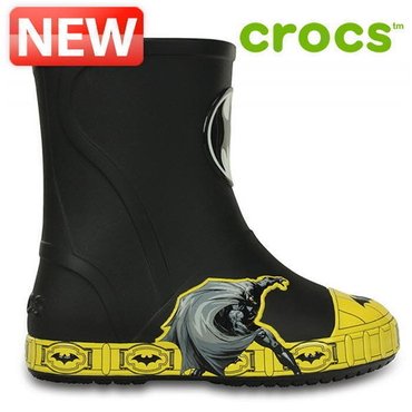 크록스 아동 샌들  H12  203517 001키즈 Crocs Bump It Batman Rain Boot_P369333141