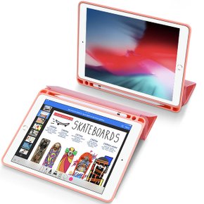 아이패드 프로 1세대 12.9 펜슬롯 레더 태블릿 케이스