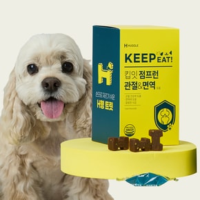 킵잇 강아지 애견 관절 면역력 슬개골 탈구 영양제 트릿 5g x 30포 점프런