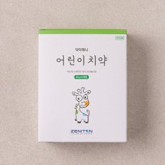 닥터제니 저불소 어린이치약 60gⅹ3개