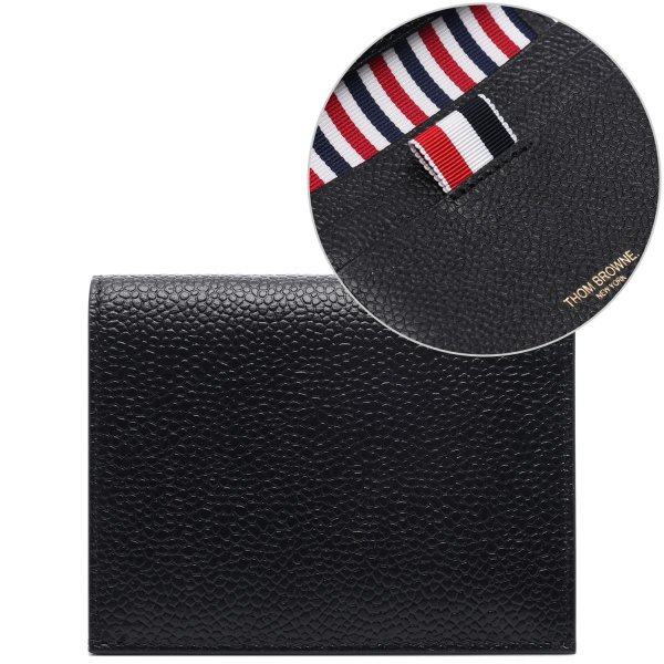 [부산점] 26SS 남성 페블 그레인 더블 카드지갑 (MAW021L 00198 001 26S)