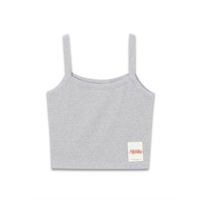 MICHIKO LABEL SLEEVELESS TOP MELANGE