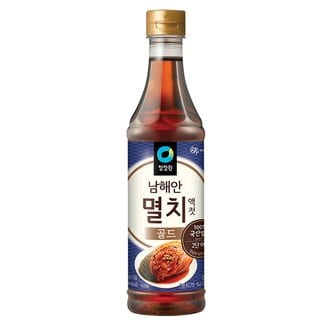  청정원 남해안 멸치액젓 골드 1kg 6팩