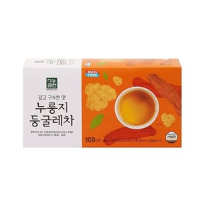 누룽지 티 둥굴레차 100T 차