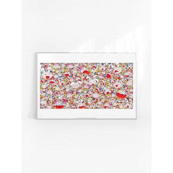 [무라카미 다카시] HustlenPunch 76.2 x 50.8 cm