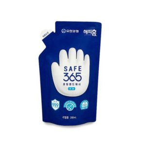 해피홈 SAFE365 핸드워시 리필(무향) 200ml x 12개