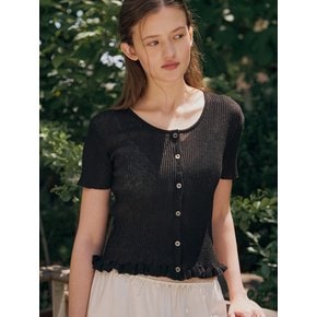 romantic frill knit 325 (black)