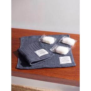 [해외배송] KONJAC SPONGE & ORGANICCOTTON 거즈 타월 셋 JB23N17 B0081027691